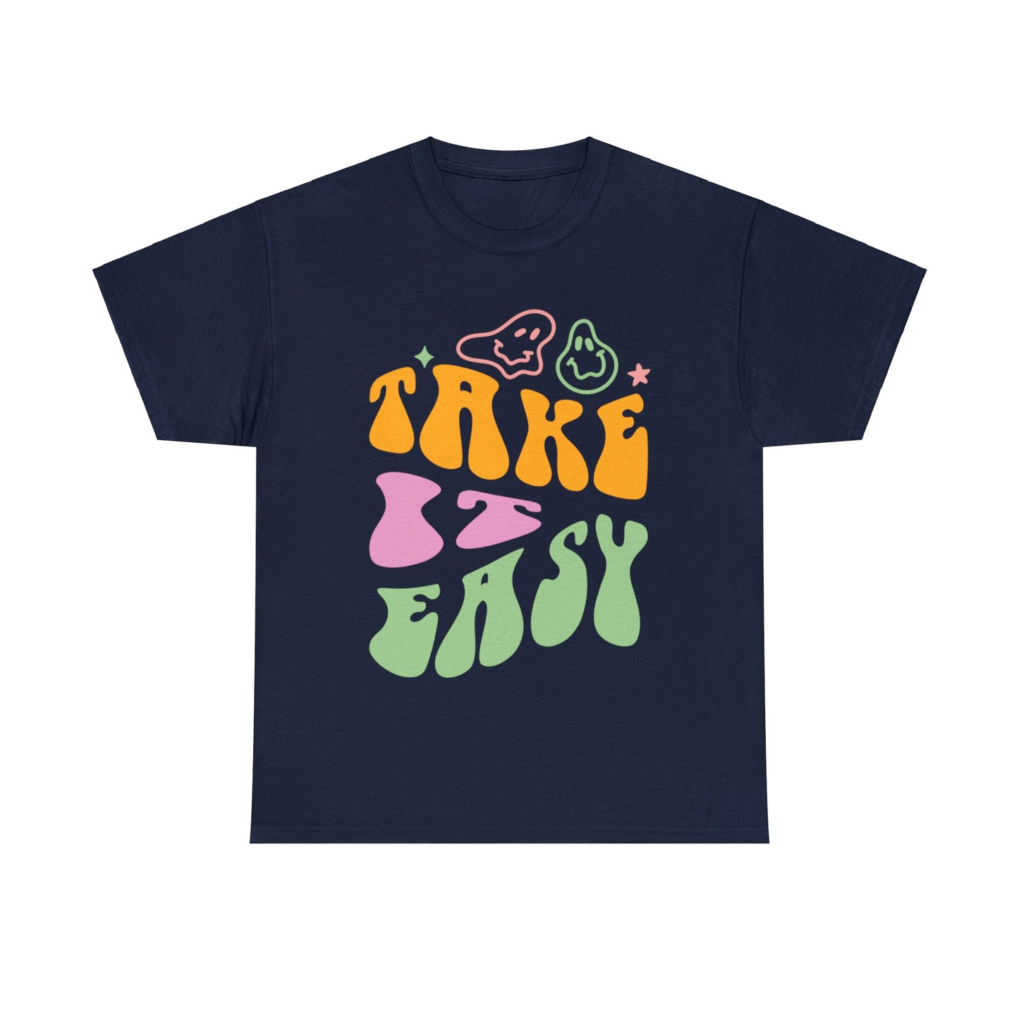 Take It Easy Men's Heavy Cotton Tee