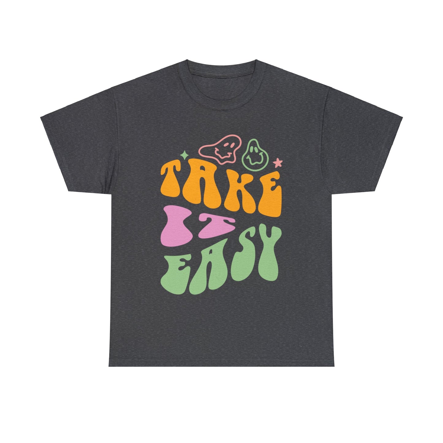 Take It Easy Men's Heavy Cotton Tee