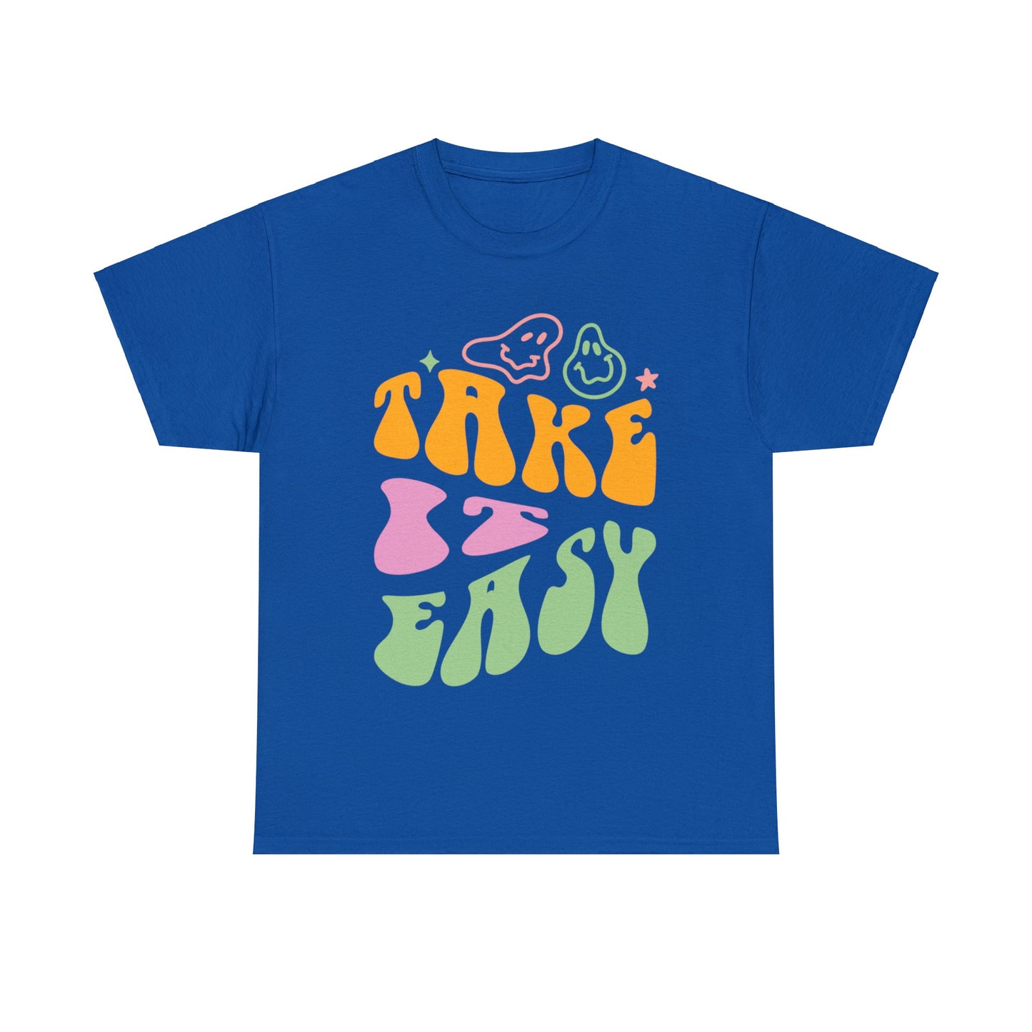 Take It Easy Men's Heavy Cotton Tee