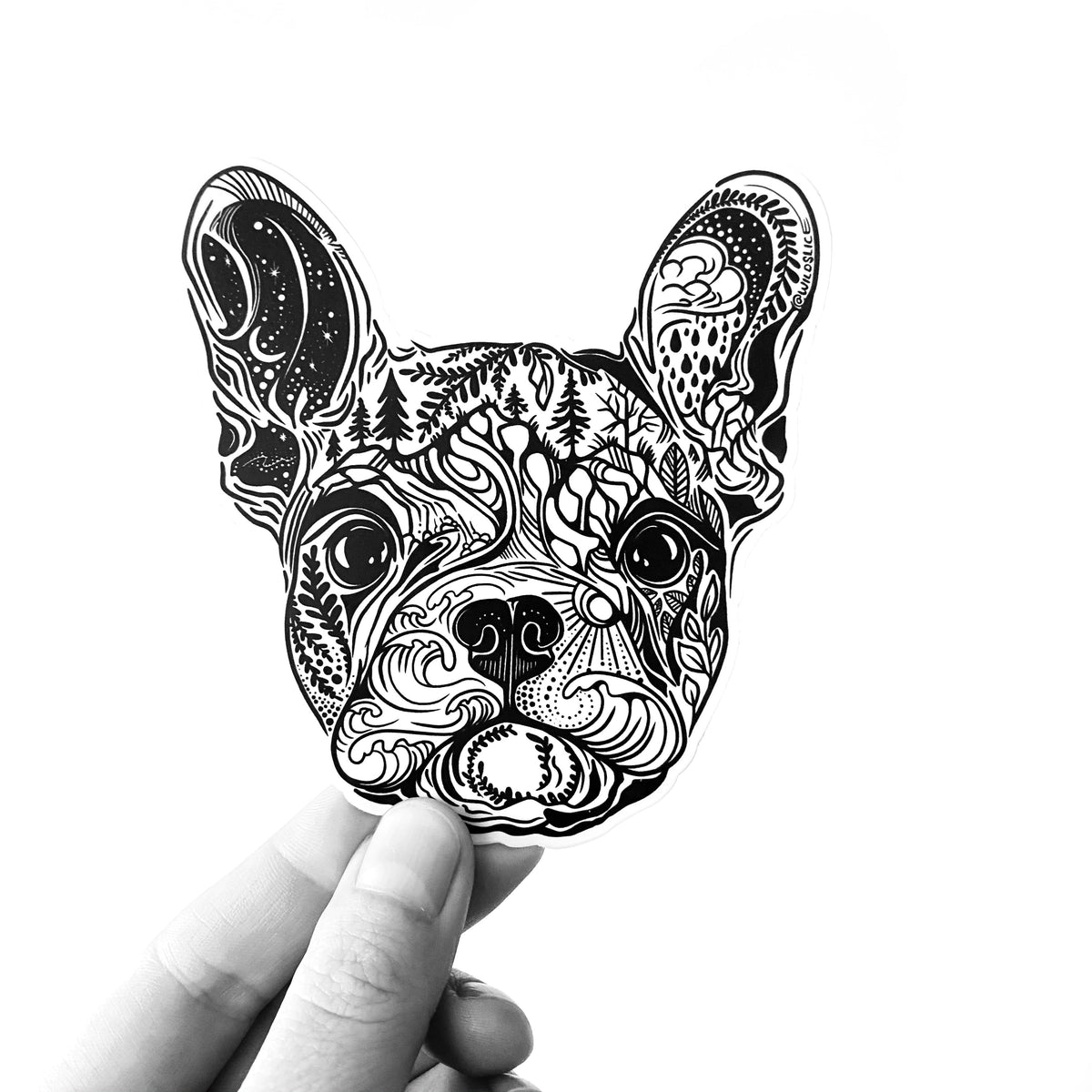 FRENCHIE French Bull Dog Sticker