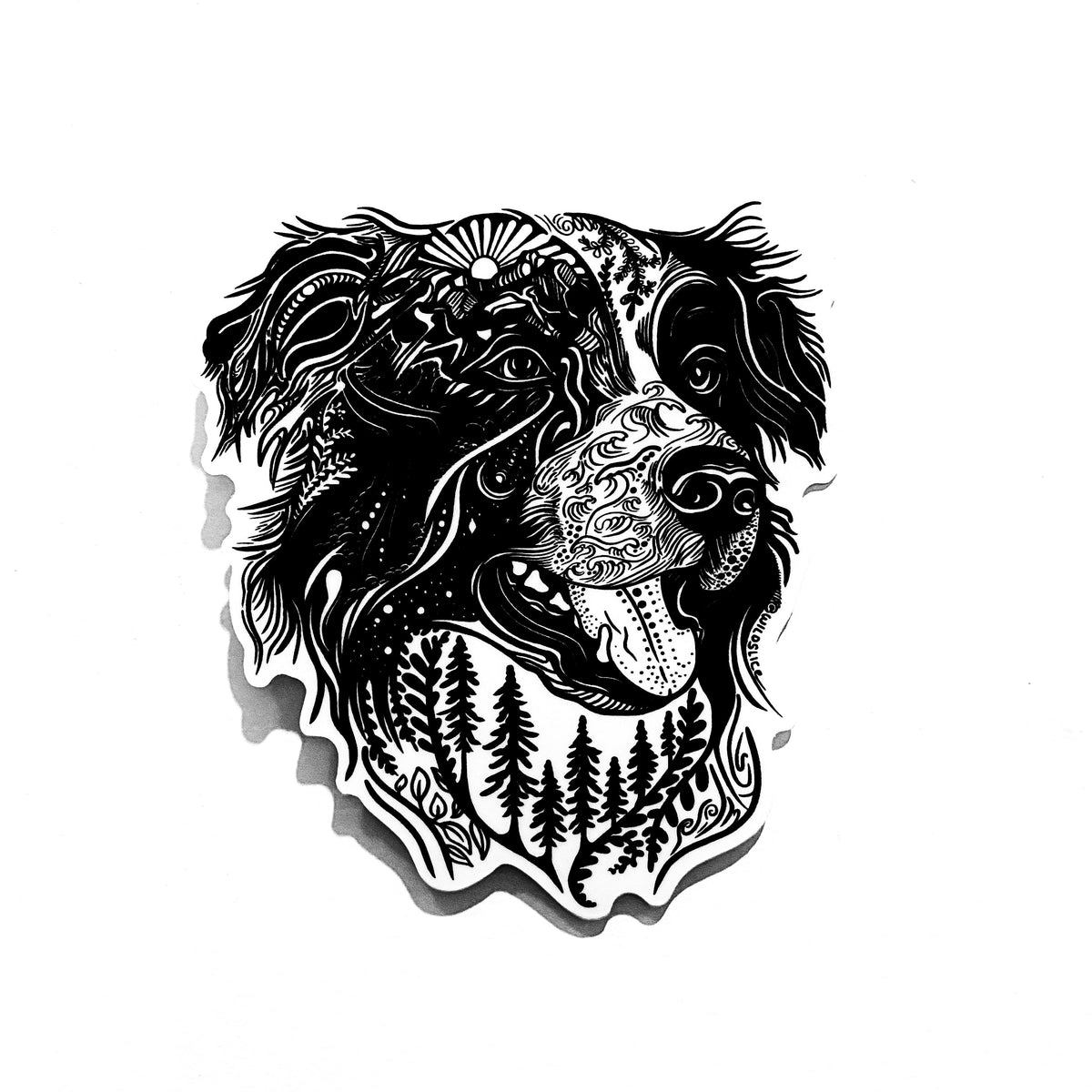 Border Collie Australian Shepard Dog Sticker