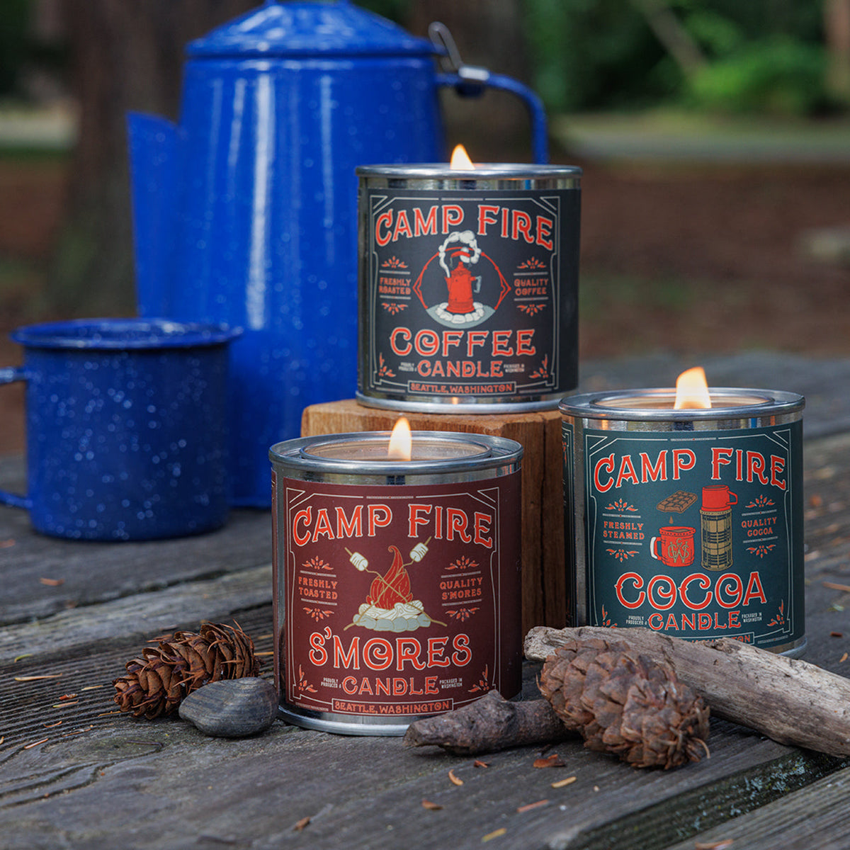 Campfire S'mores Candle