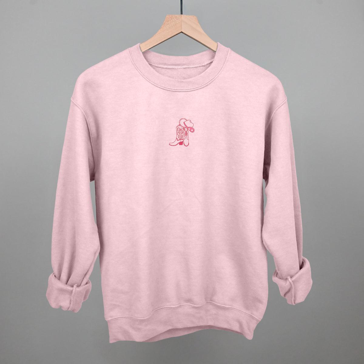 Cowboy Boots + Star Hat (Pink)