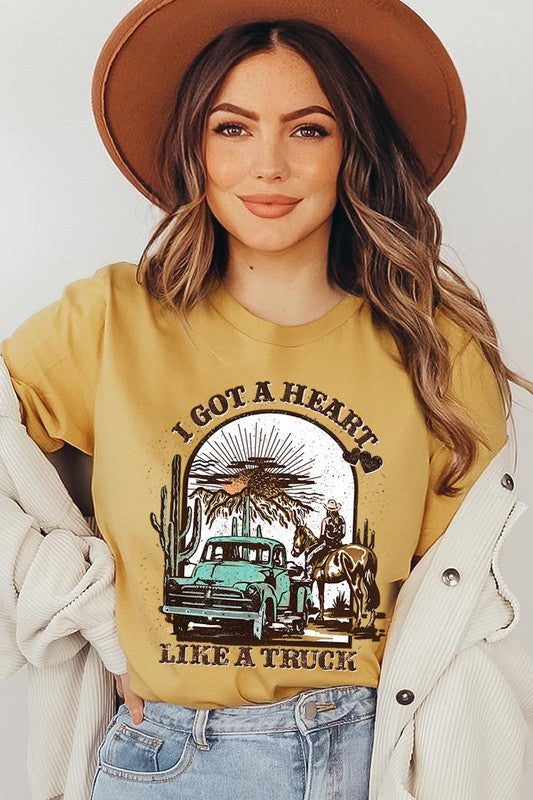 Heart Like a Truck Tee
