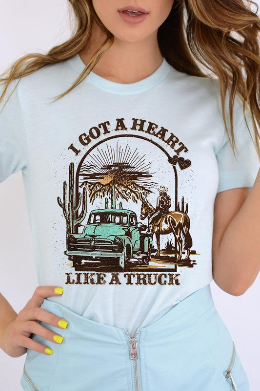 Heart Like a Truck Tee