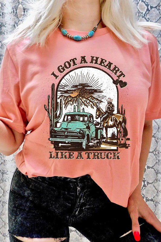 Heart Like a Truck Tee