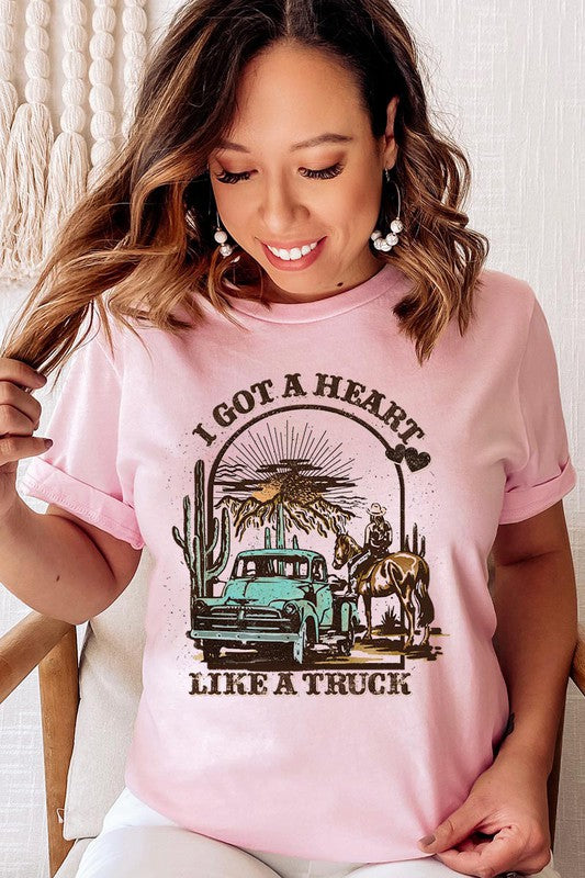 Heart Like a Truck Tee