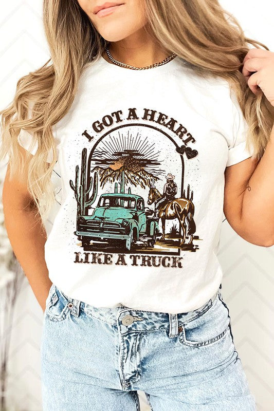 Heart Like a Truck Tee