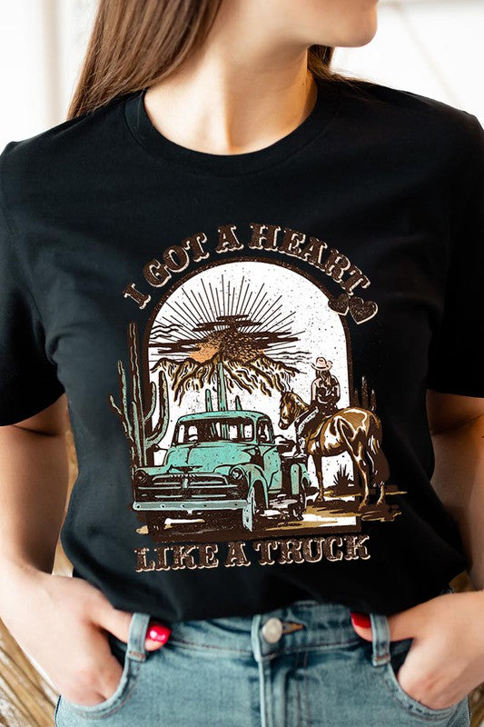 Heart Like a Truck Tee