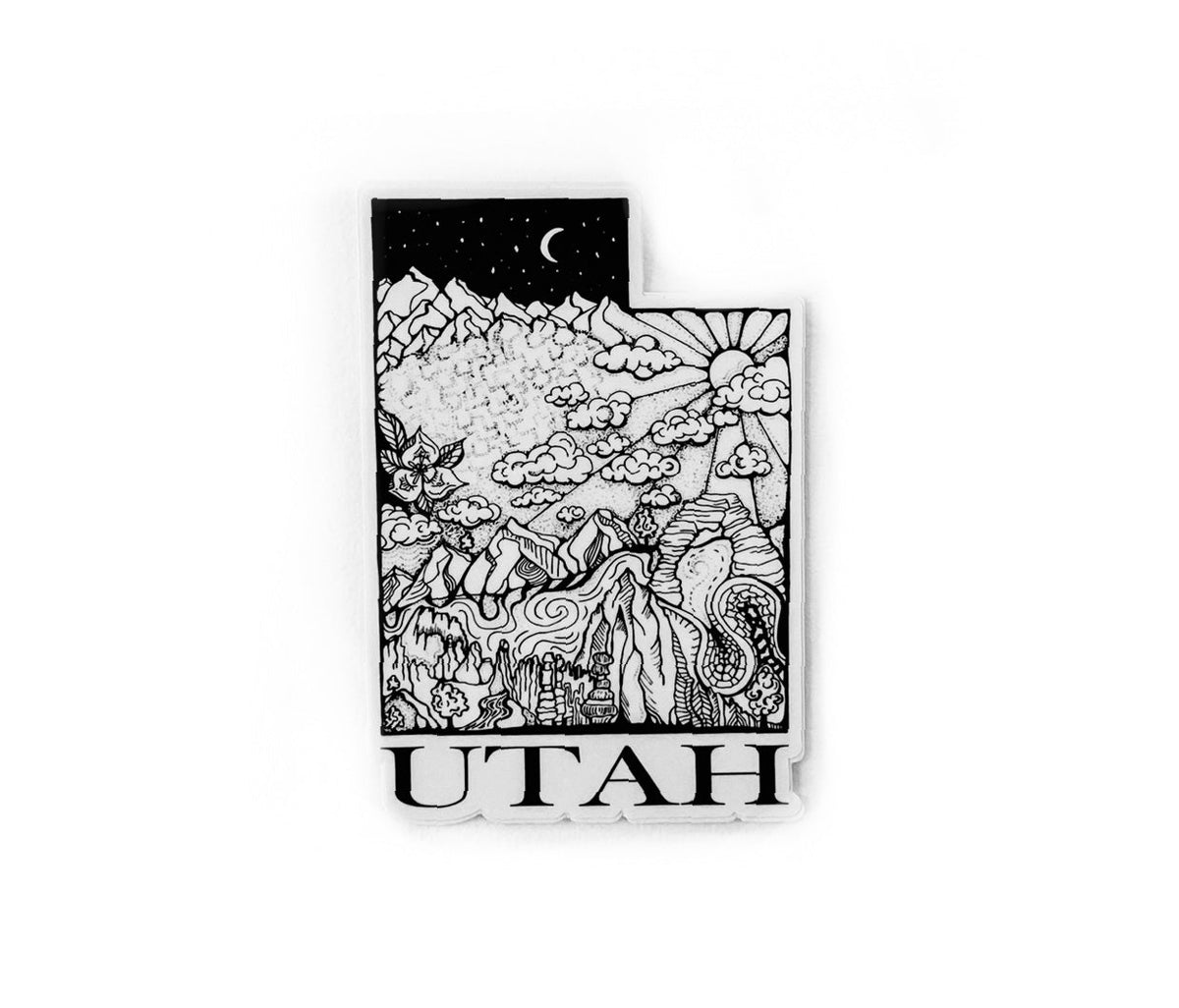 Utah State  4" Stickers
